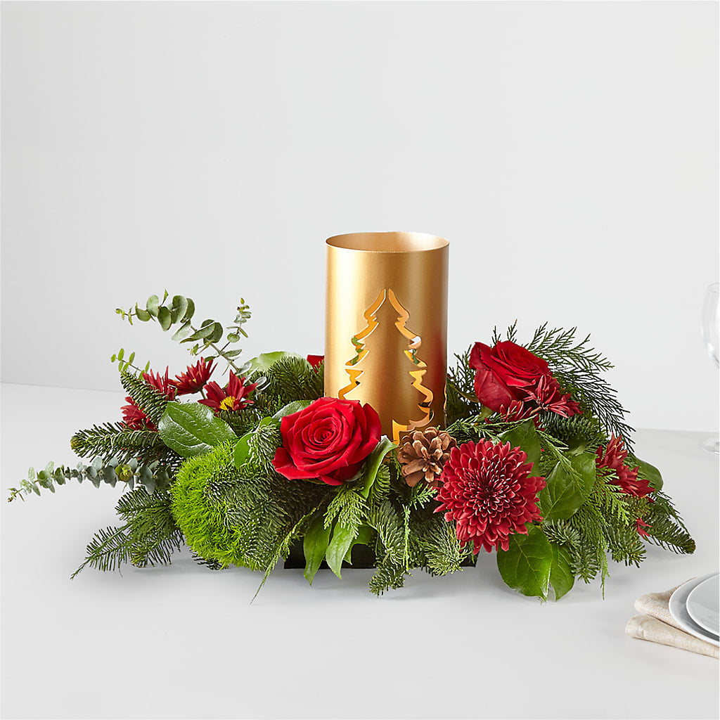 Toast the Season Centerpiece – RANCHVIEW FLORAL & INTERIORS, Overland Park KS