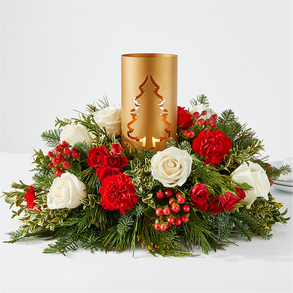 December Dreams Centerpiece – RANCHVIEW FLORAL & INTERIORS, Overland Park KS