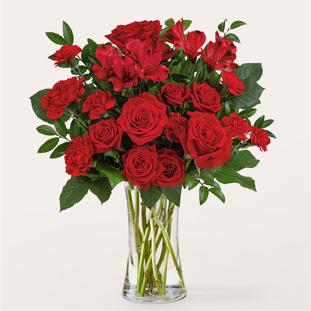Brilliant Ruby Bouquet – RANCHVIEW FLORAL & INTERIORS, Overland Park KS