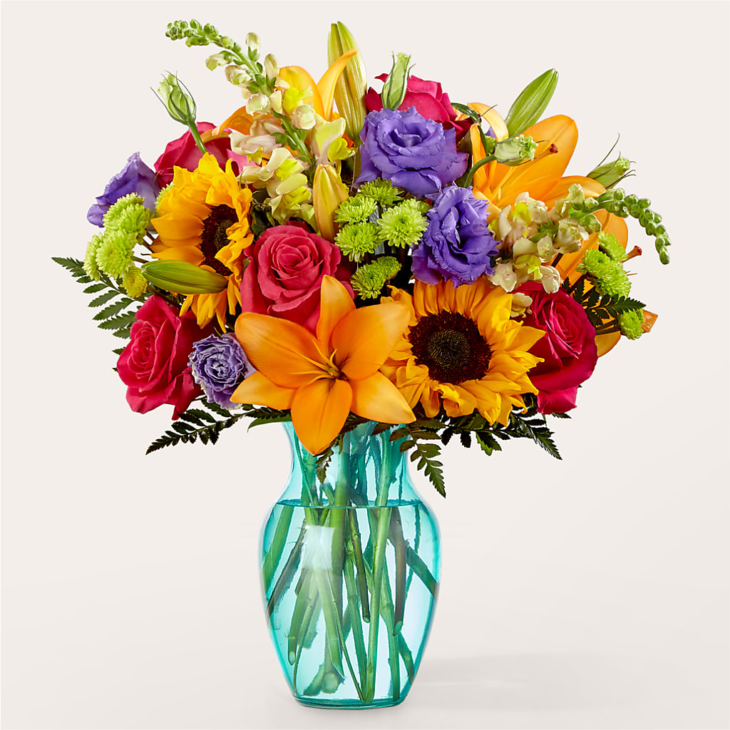 Double Rainbow Bouquet – RANCHVIEW FLORAL & INTERIORS, Overland Park KS