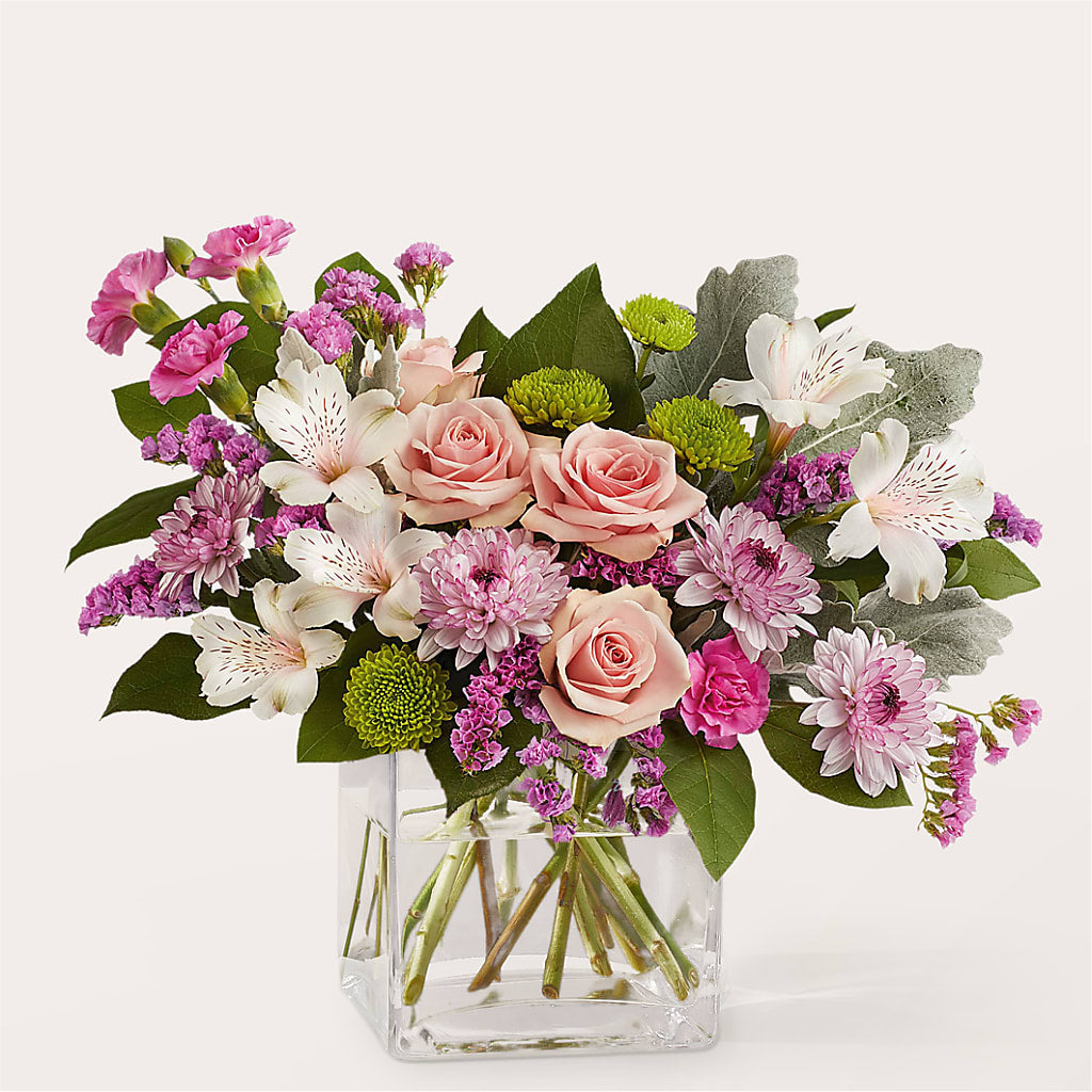 Pink Suede Bouquet – RANCHVIEW FLORAL & INTERIORS, Overland Park KS