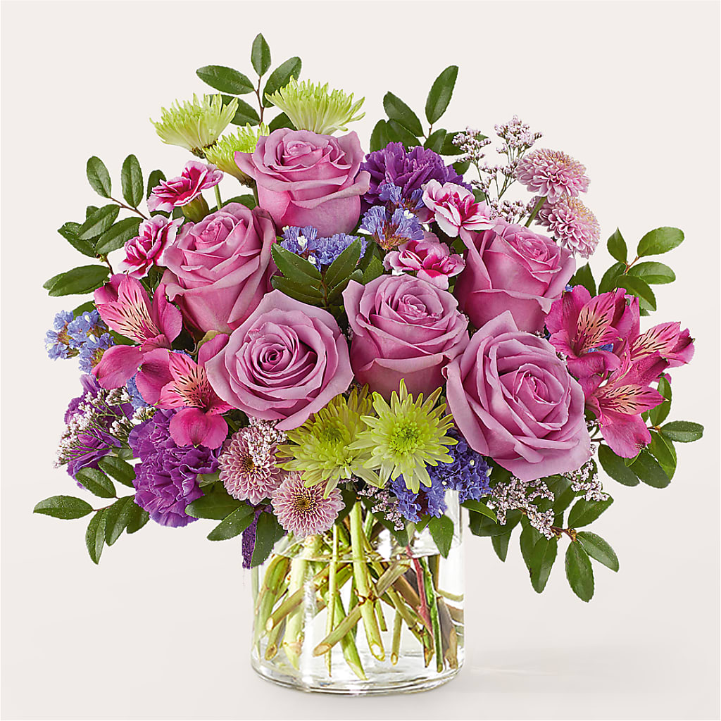 Glass Half Full Bouquet – RANCHVIEW FLORAL & INTERIORS, Overland Park KS