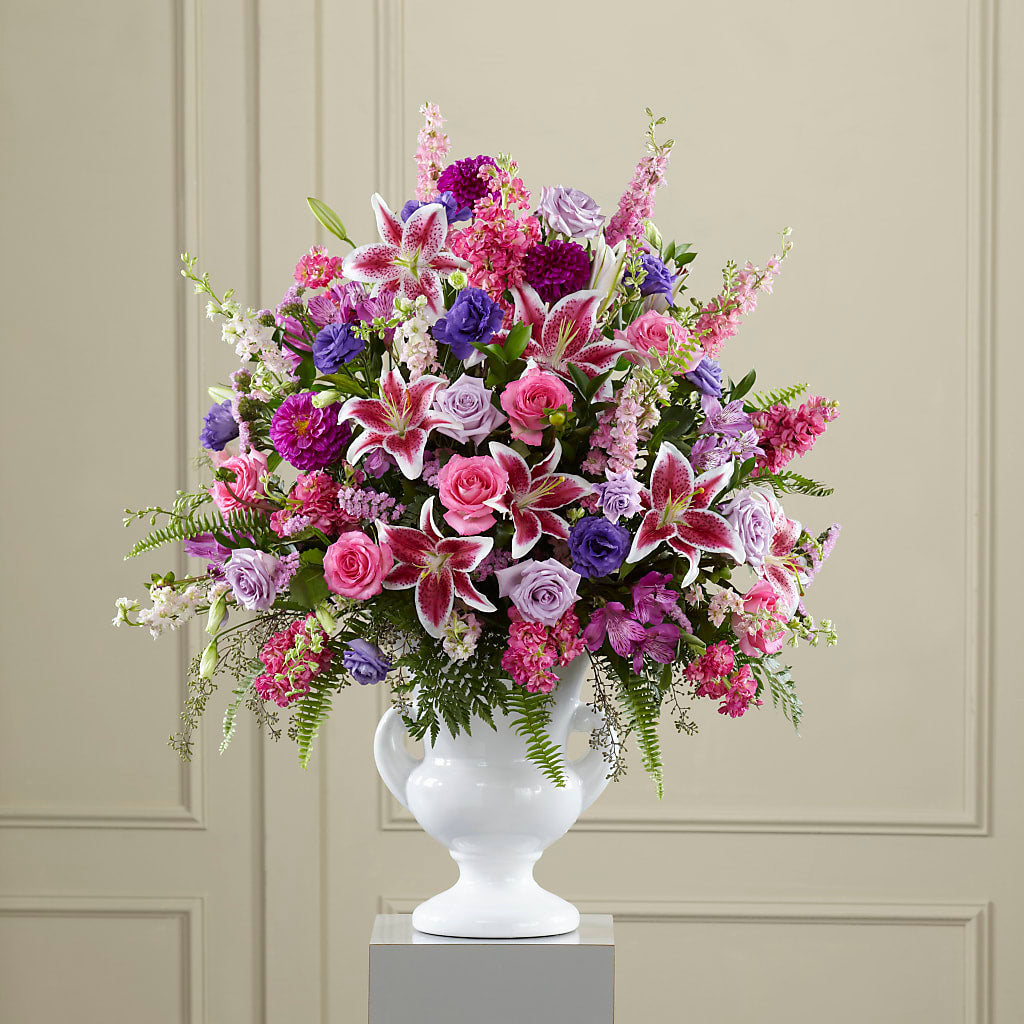 Peaceful Tribute Arrangement – RANCHVIEW FLORAL & INTERIORS, Overland Park KS