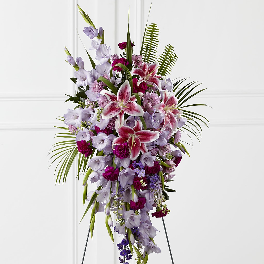 Tender Touch Standing Spray – RANCHVIEW FLORAL & INTERIORS, Overland Park KS