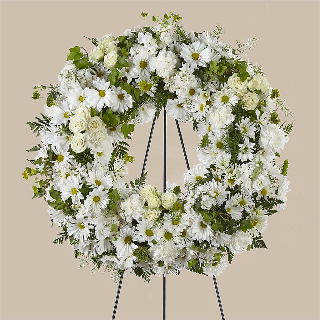 Faithful Wishes Wreath – RANCHVIEW FLORAL & INTERIORS, Overland Park KS
