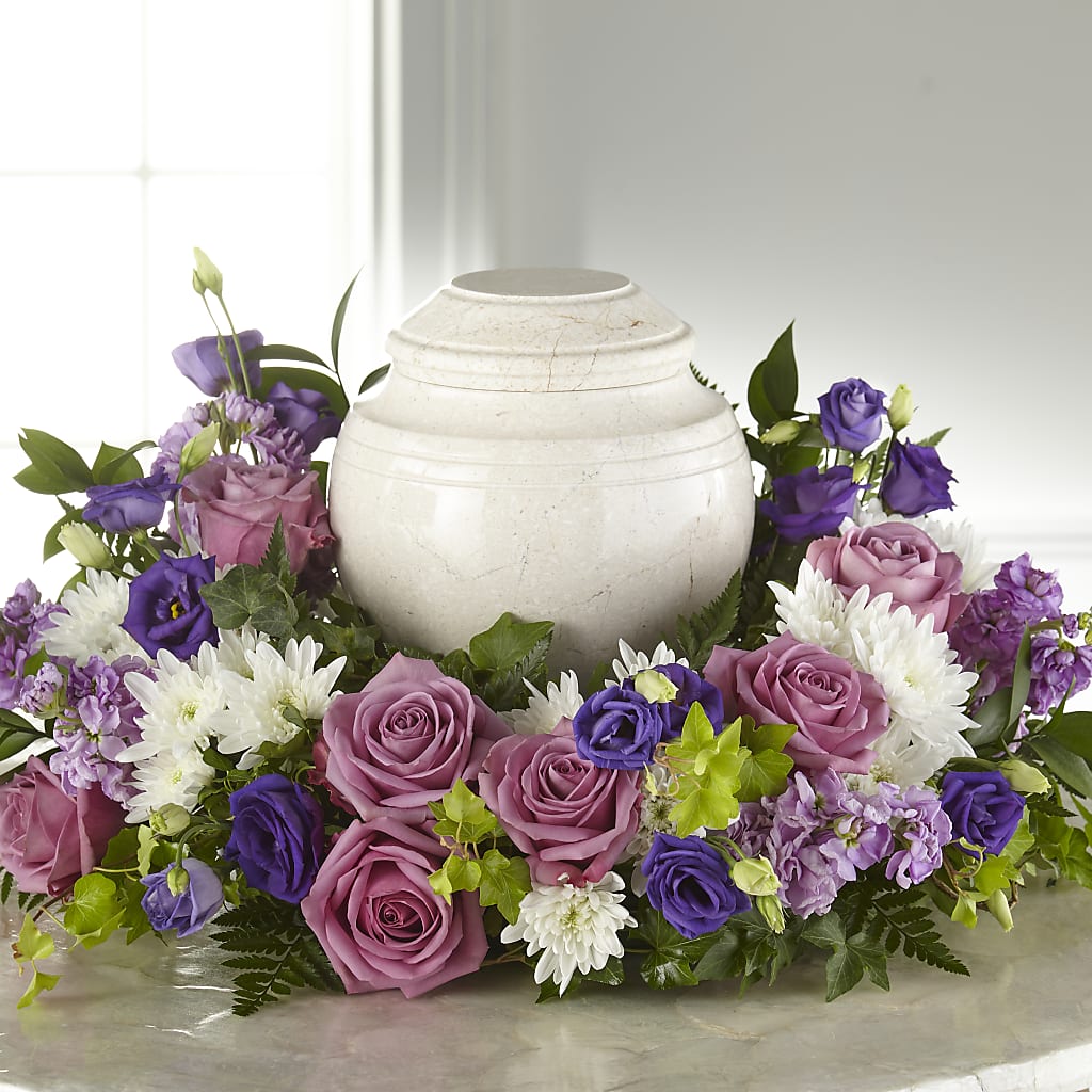 Blooming Sympathy Cremation Adornment – RANCHVIEW FLORAL & INTERIORS, Overland Park KS