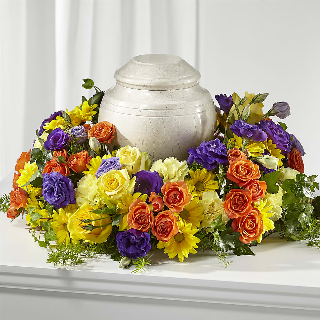 Blossoms of Remembrance Cremation Adornment – RANCHVIEW FLORAL & INTERIORS, Overland Park KS