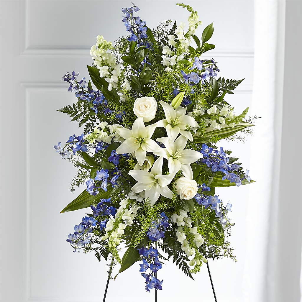 Faithful Friend Standing Spray – RANCHVIEW FLORAL & INTERIORS, Overland Park KS