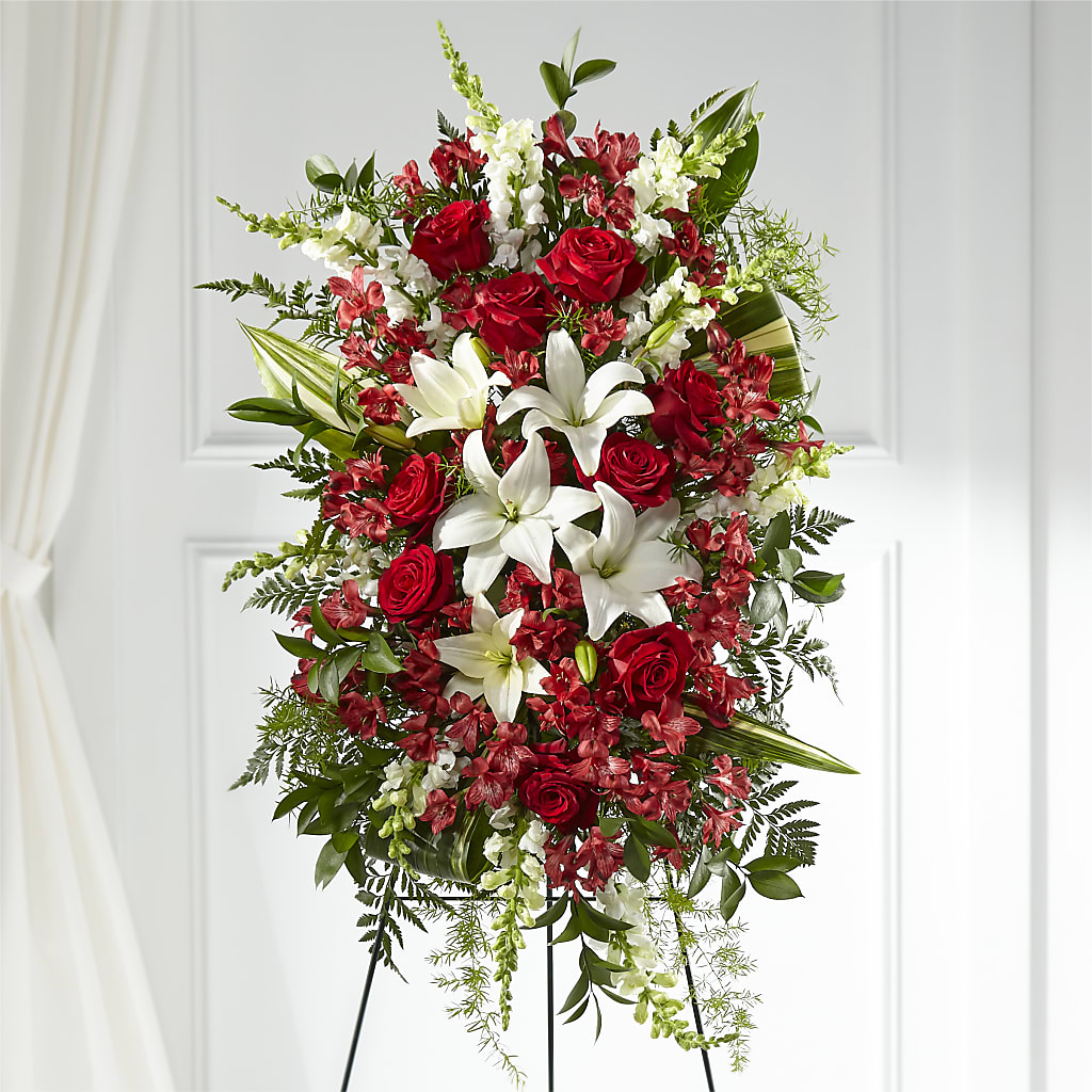 Everlasting Memory Standing Spray – RANCHVIEW FLORAL & INTERIORS, Overland Park KS