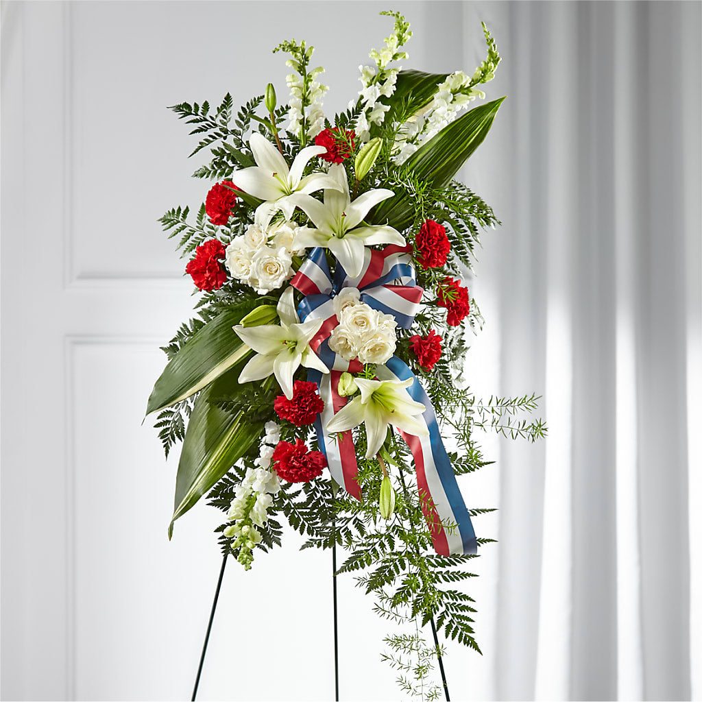 Stars of Life Standing Spray – RANCHVIEW FLORAL & INTERIORS, Overland Park KS