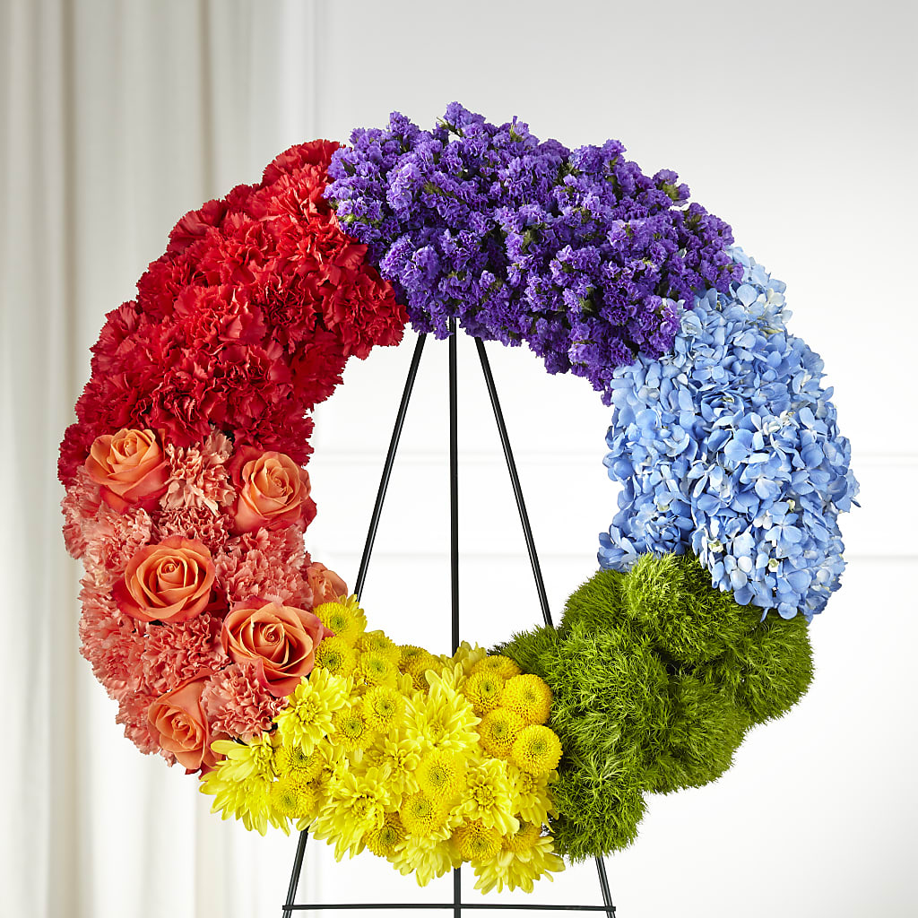 Circle of Love Wreath – RANCHVIEW FLORAL & INTERIORS, Overland Park KS