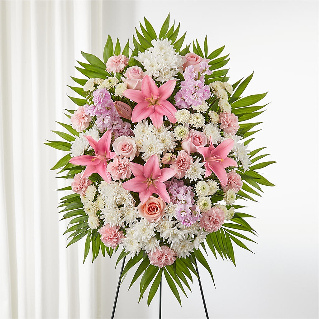 Offering Solace Standing Spray – RANCHVIEW FLORAL & INTERIORS, Overland Park KS