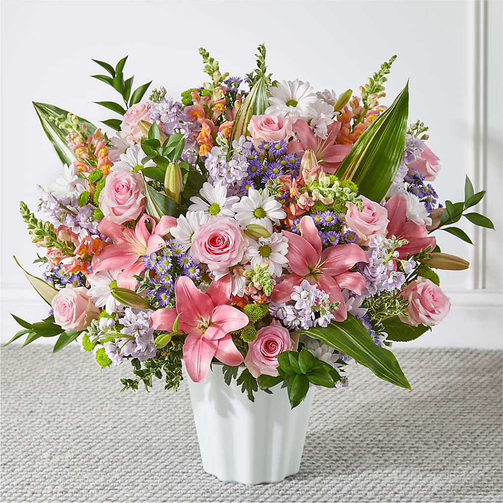 Abundant Compassion Floor Basket – RANCHVIEW FLORAL & INTERIORS, Overland Park KS