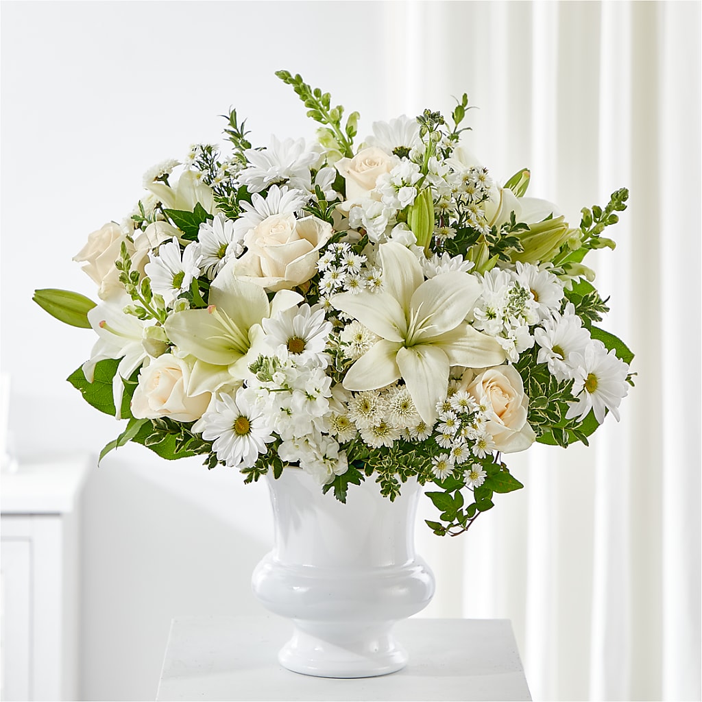 Uplifting Urn Arrangement – RANCHVIEW FLORAL & INTERIORS, Overland Park KS