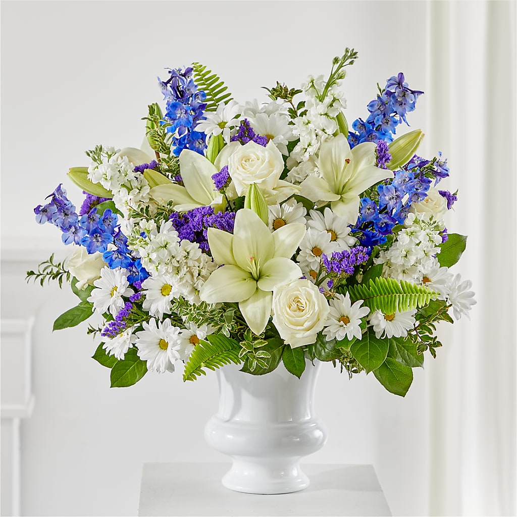 Expressions of Hope Urn Arrangement – RANCHVIEW FLORAL & INTERIORS, Overland Park KS