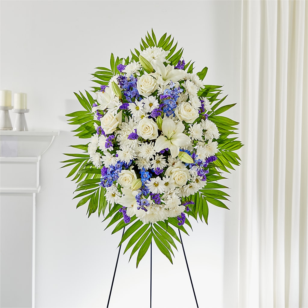 At Rest Standing Spray – RANCHVIEW FLORAL & INTERIORS, Overland Park KS