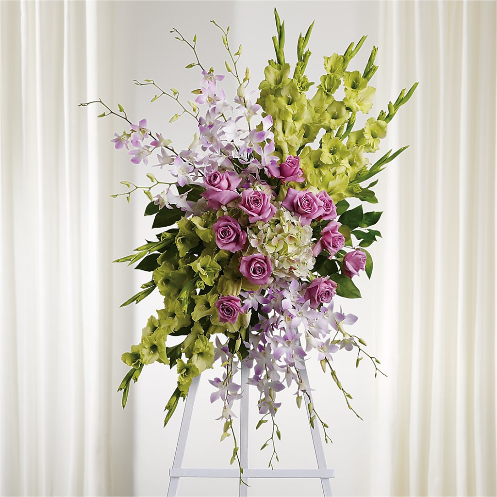 Lasting Legacy Standing Spray – RANCHVIEW FLORAL & INTERIORS, Overland Park KS
