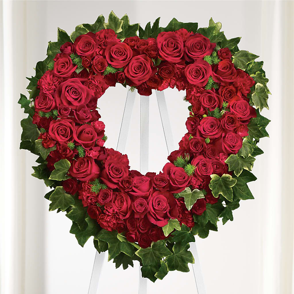 Wholehearted Standing Spray – RANCHVIEW FLORAL & INTERIORS, Overland Park KS