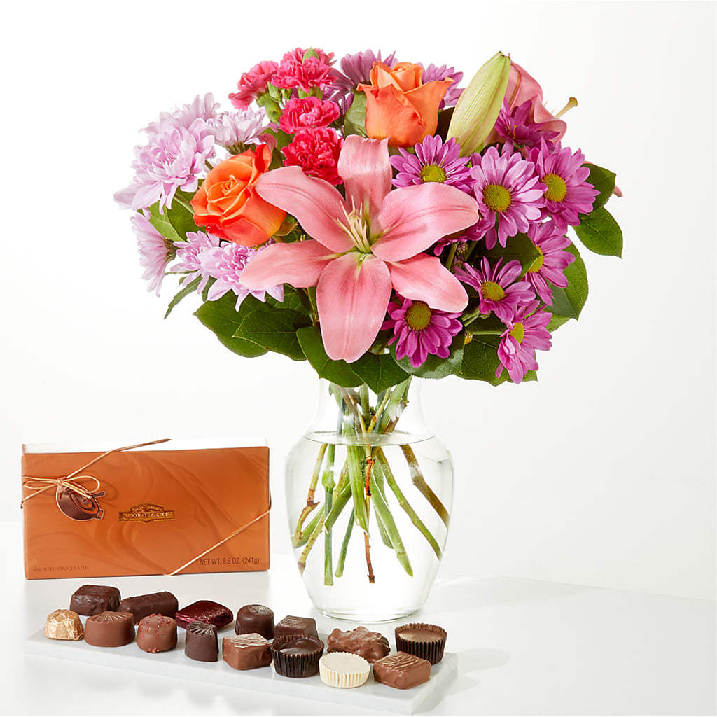 One and Only Bouquet and Chocolate Bundle – RANCHVIEW FLORAL & INTERIORS, Overland Park KS