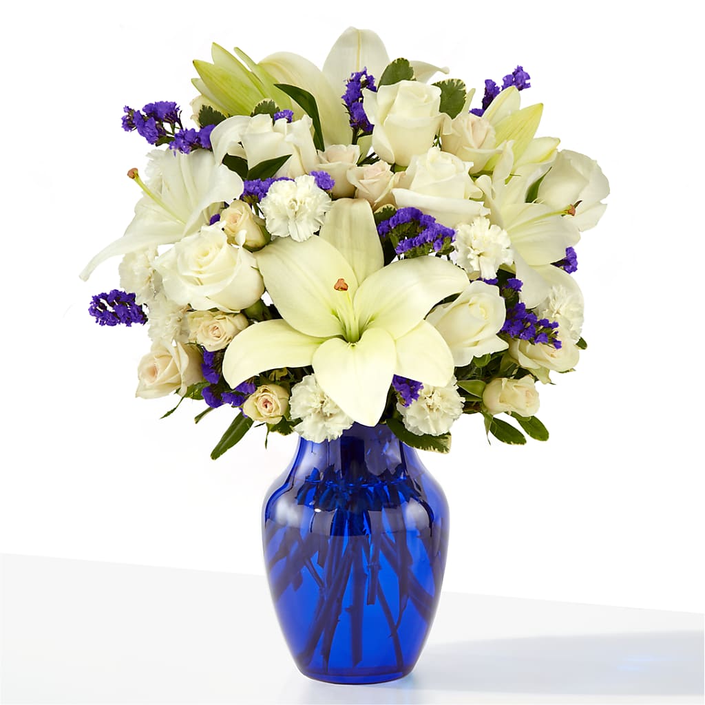 Sapphire Rush Bouquet – RANCHVIEW FLORAL & INTERIORS, Overland Park KS
