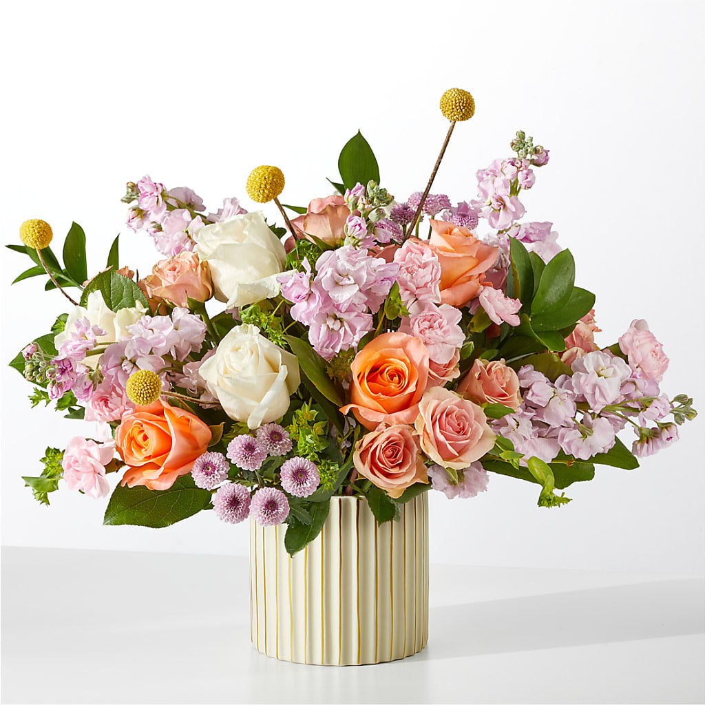 French Market Bouquet with Ivory Vase – RANCHVIEW FLORAL & INTERIORS, Overland Park KS