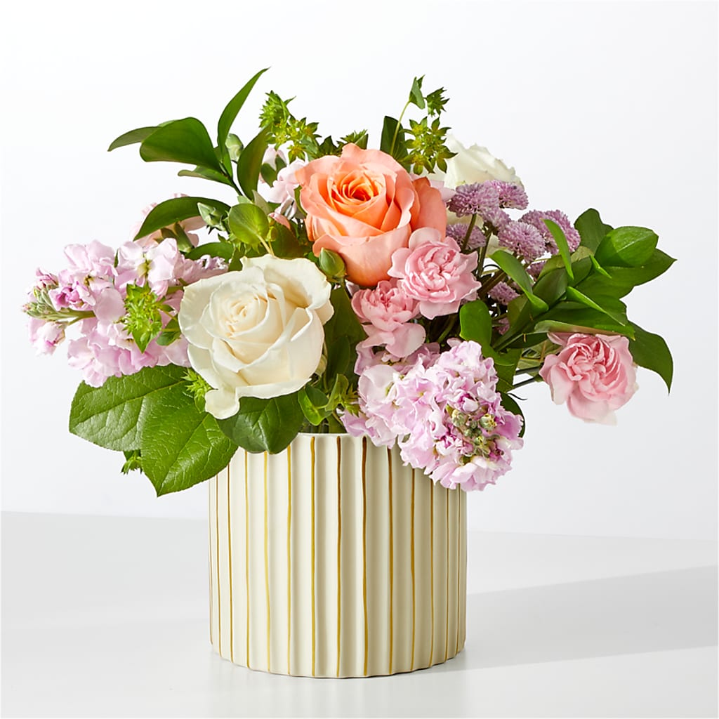 French Market Bouquet with Ivory Vase – RANCHVIEW FLORAL & INTERIORS, Overland Park KS