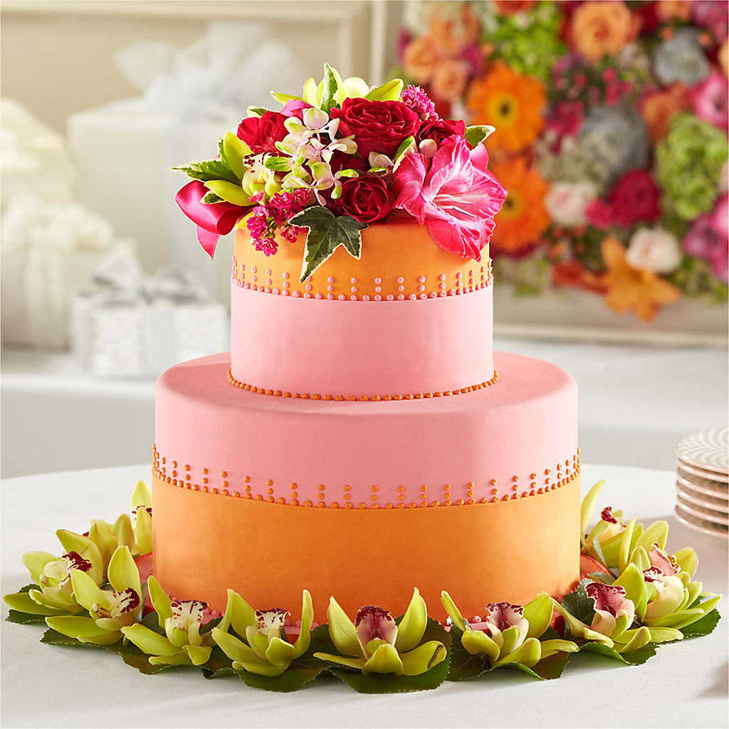 Sweet Citrus Cake Decor – RANCHVIEW FLORAL & INTERIORS, Overland Park KS