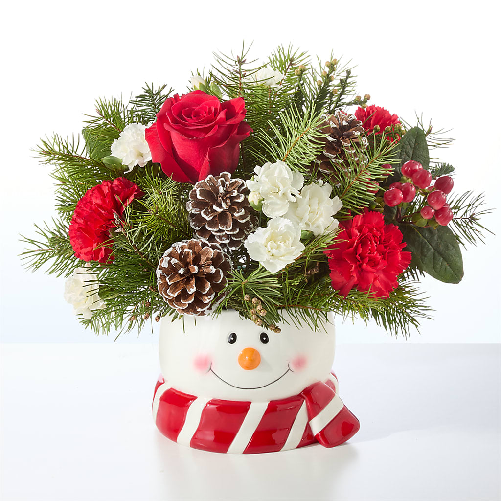 Jolly Snowman Bouquet – RANCHVIEW FLORAL & INTERIORS, Overland Park KS