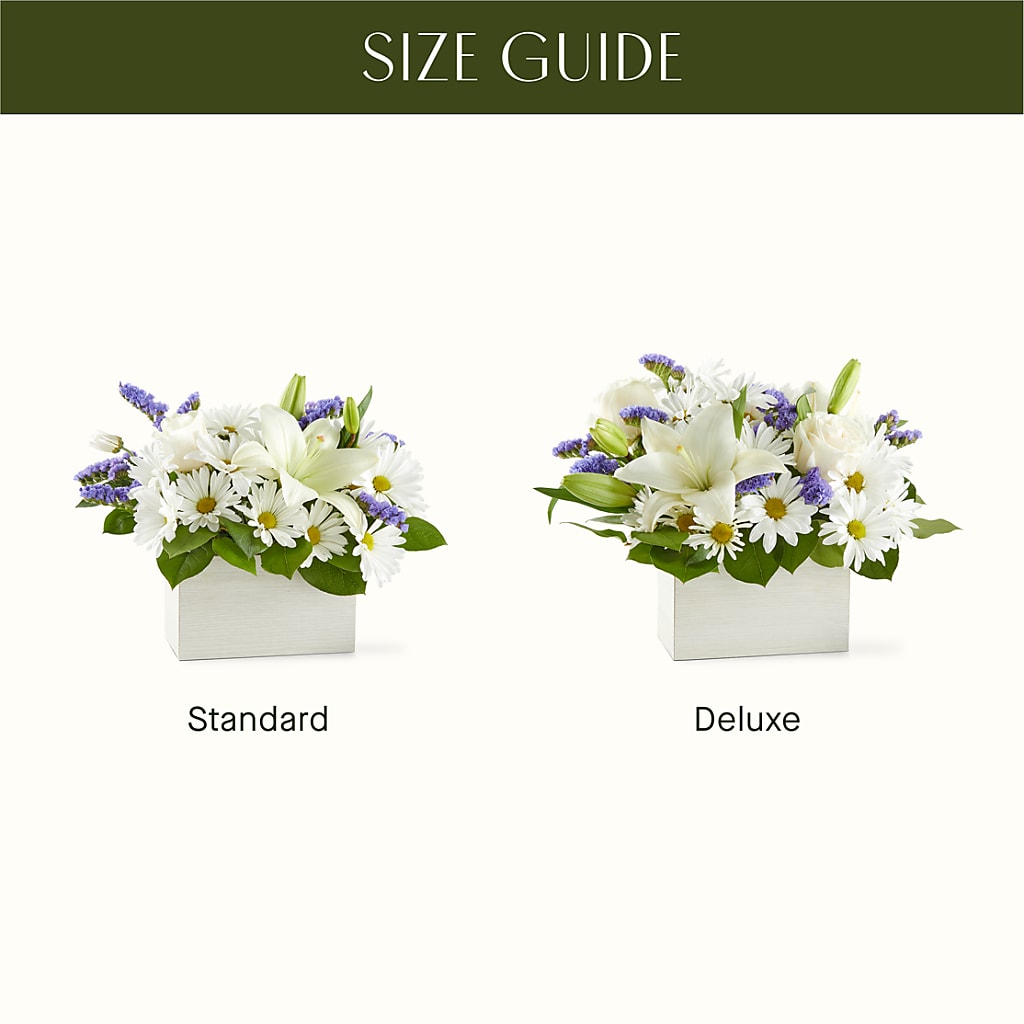 Beyond Blue Box Bouquet – RANCHVIEW FLORAL & INTERIORS, Overland Park KS