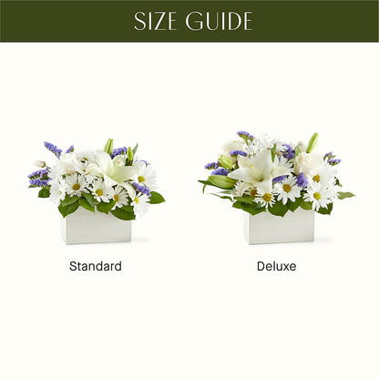 Beyond Blue Box Bouquet – RANCHVIEW FLORAL & INTERIORS, Overland Park KS