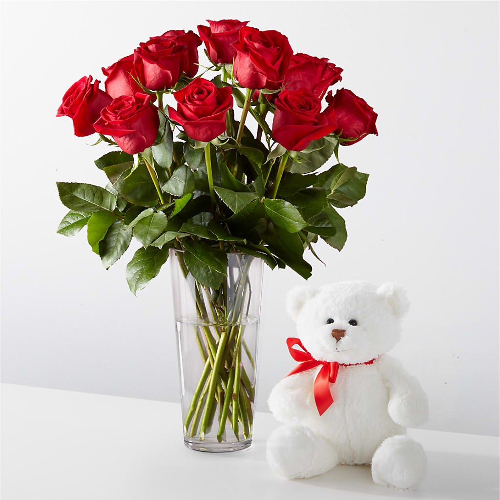 Romantic Long Stem Red Rose Bouquet Bundles – RANCHVIEW FLORAL & INTERIORS, Overland Park KS