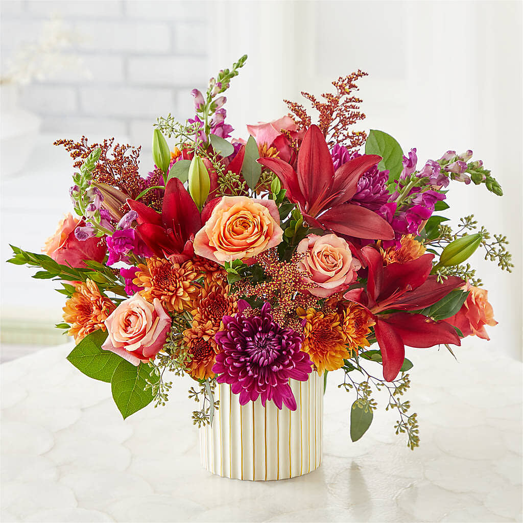 Burgundy Landscape Bouquet – RANCHVIEW FLORAL & INTERIORS, Overland Park KS