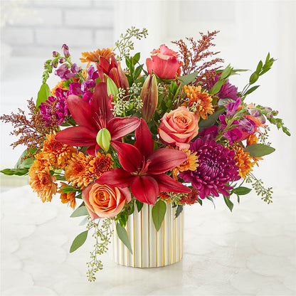 Burgundy Landscape Bouquet – RANCHVIEW FLORAL & INTERIORS, Overland Park KS