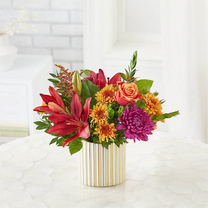 Burgundy Landscape Bouquet – RANCHVIEW FLORAL & INTERIORS, Overland Park KS