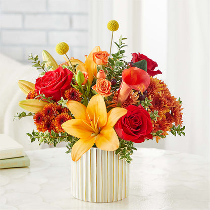 Scarlet Skies Bouquet – RANCHVIEW FLORAL & INTERIORS, Overland Park KS