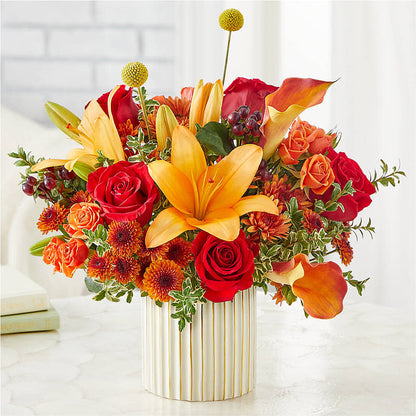 Scarlet Skies Bouquet – RANCHVIEW FLORAL & INTERIORS, Overland Park KS