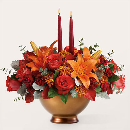 Fruits of Fall Centerpiece – RANCHVIEW FLORAL & INTERIORS, Overland Park KS