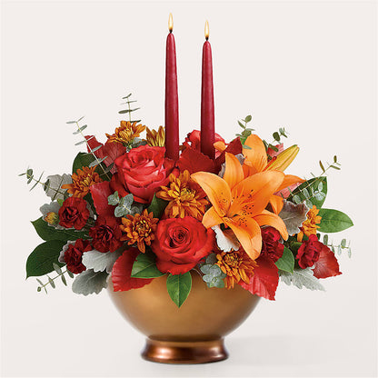 Fruits of Fall Centerpiece – RANCHVIEW FLORAL & INTERIORS, Overland Park KS