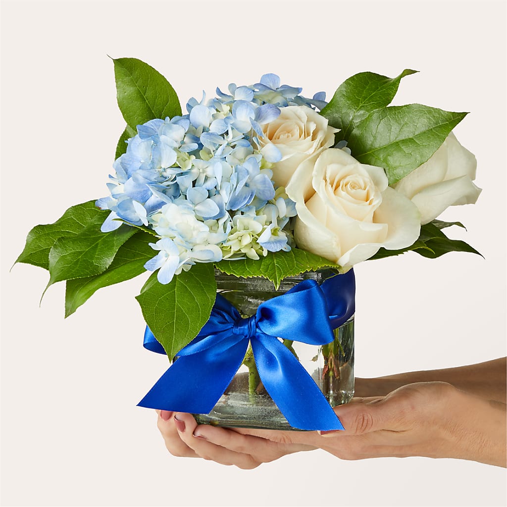 Sky Blue Delight Bouquet – RANCHVIEW FLORAL & INTERIORS, Overland Park KS