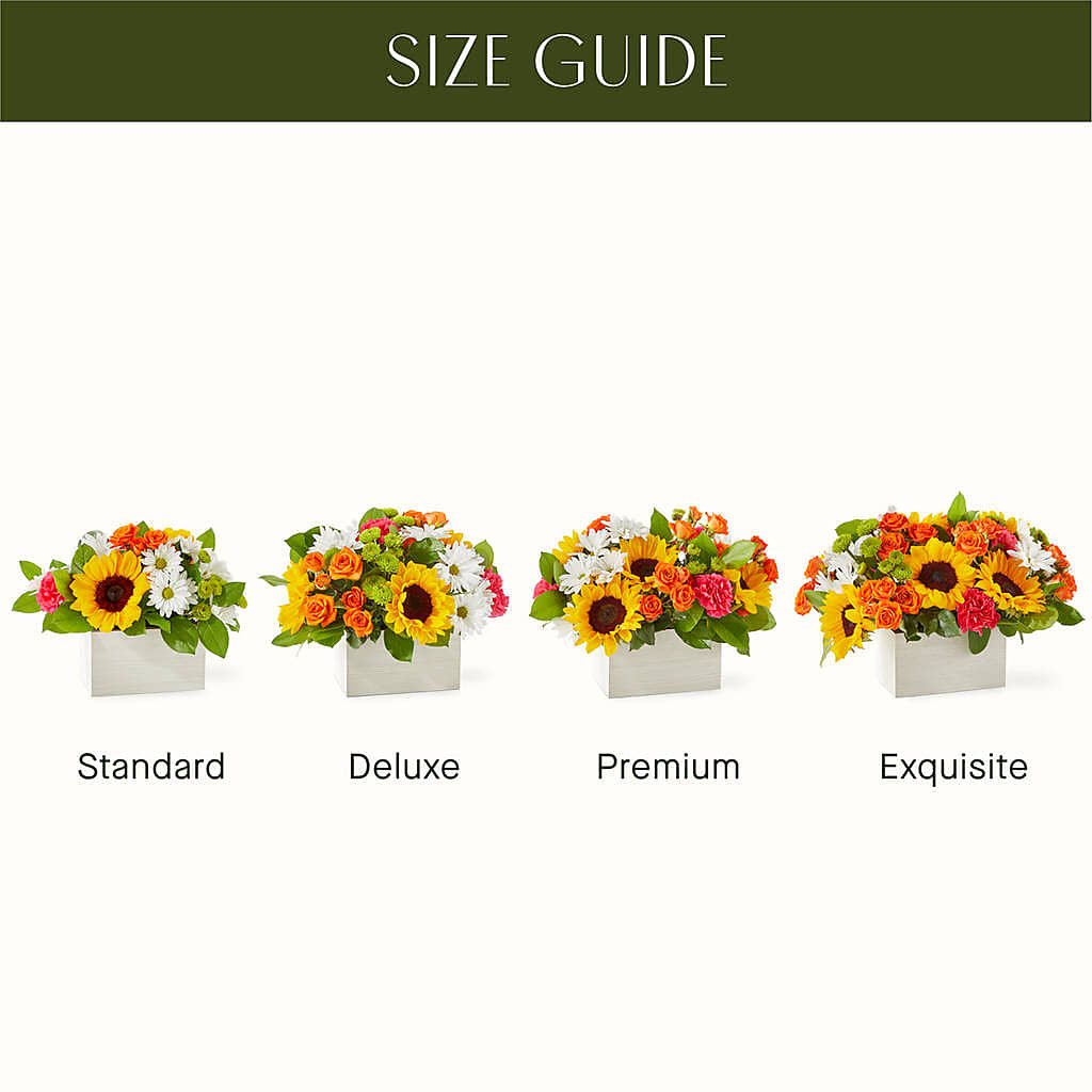 Sun-drenched Blooms Box Bouquet – RANCHVIEW FLORAL & INTERIORS, Overland Park KS