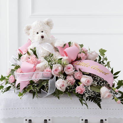 Touch of Sympathy Casket Spray – RANCHVIEW FLORAL & INTERIORS, Overland Park KS