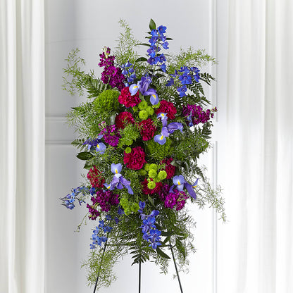 Heavenly Skies Standing Spray – RANCHVIEW FLORAL & INTERIORS, Overland Park KS