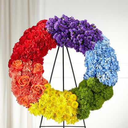 Circle of Love Wreath – RANCHVIEW FLORAL & INTERIORS, Overland Park KS