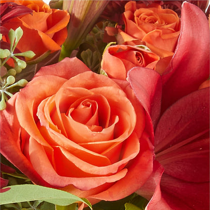 Crimson Leaves Bouquet – RANCHVIEW FLORAL & INTERIORS, Overland Park KS