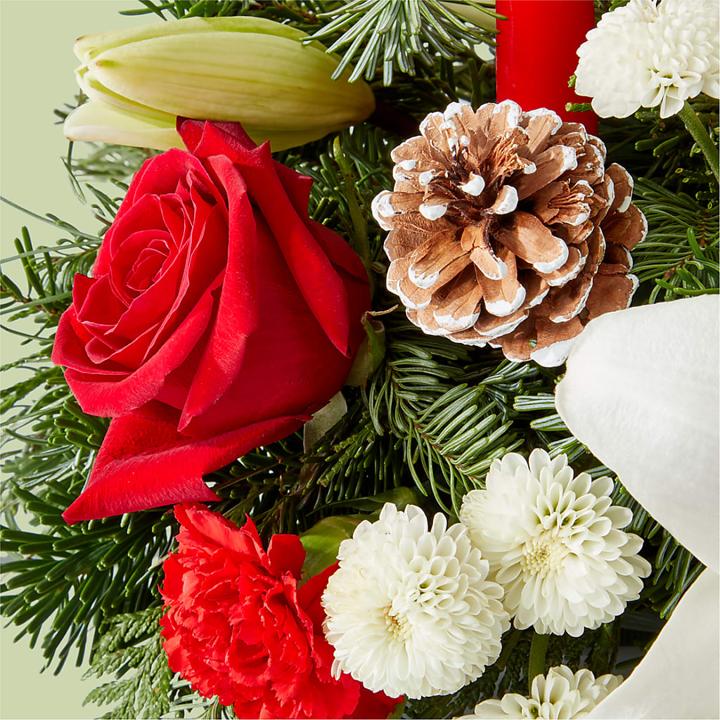 Seasonal Festivities Centerpiece – RANCHVIEW FLORAL & INTERIORS, Overland Park KS