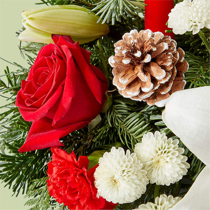 Seasonal Festivities Centerpiece – RANCHVIEW FLORAL & INTERIORS, Overland Park KS
