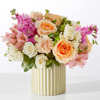 Paradise Bouquet with Ivory Vase – RANCHVIEW FLORAL & INTERIORS, Overland Park KS