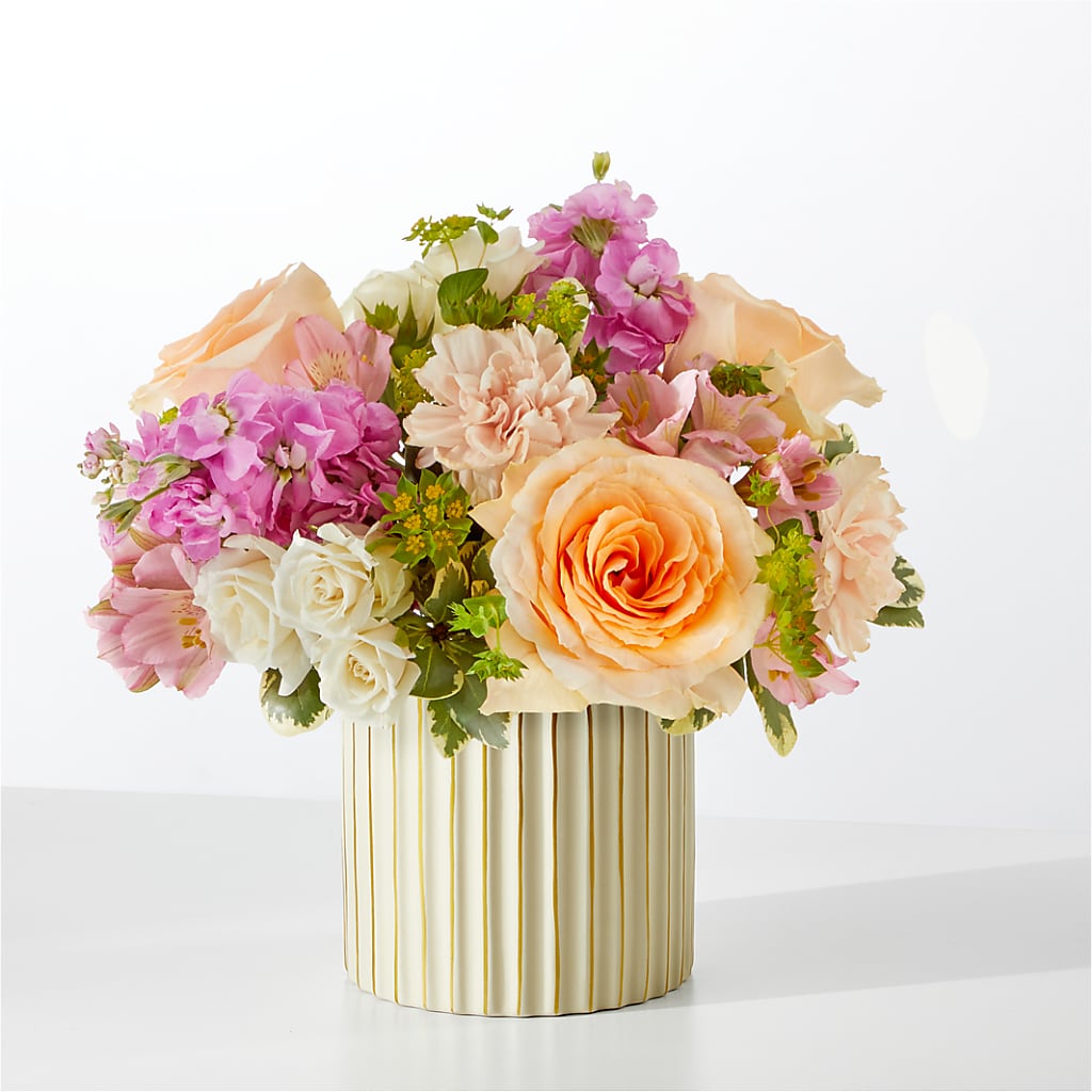 Paradise Bouquet with Ivory Vase – RANCHVIEW FLORAL & INTERIORS, Overland Park KS