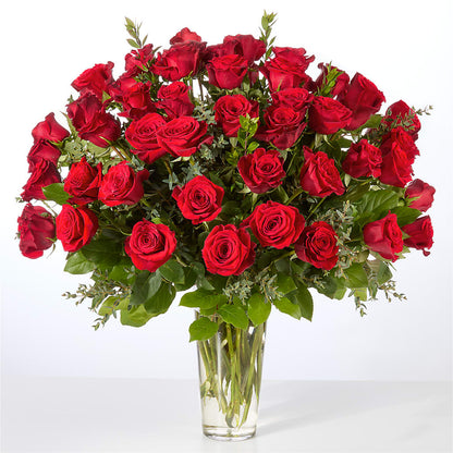 Forever Yours Fifty Stem Red Rose Bouquet – RANCHVIEW FLORAL & INTERIORS, Overland Park KS
