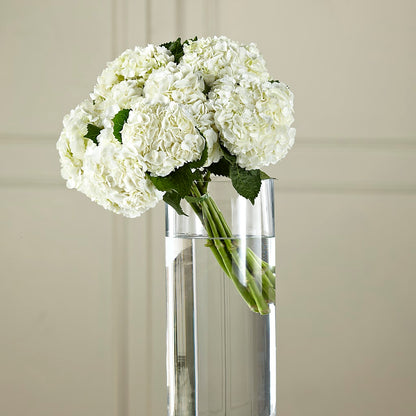 White Hydrangea Hand-Tied Bouquet – RANCHVIEW FLORAL & INTERIORS, Overland Park KS